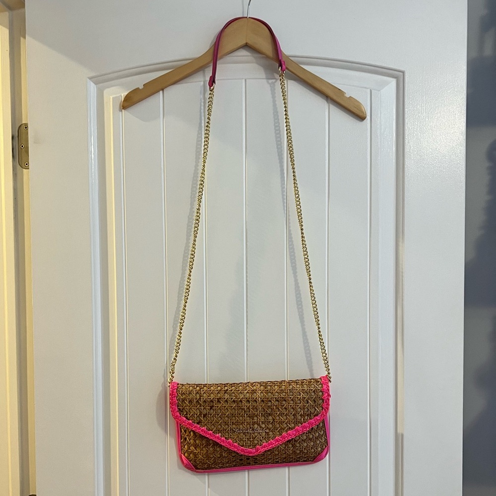 Lilly Pulitzer Wicker Crossbody